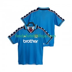 Camisola 1º Equipamento Manchester City 1997 1998 Manga Curta Retro ,Homem