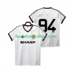 Camisola 2º Equipamento Manchester United 94 1983 1984 Manga Curta Retro ,Homem
