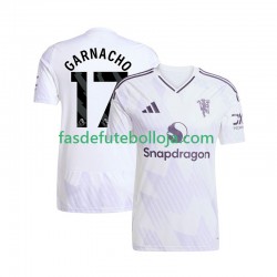 Camisola 2º Equipamento Manchester United Alejandro Garnacho 17 2025-2026 Manga Curta ,Homem