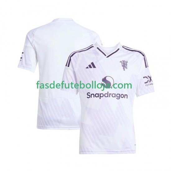 Camisola 2º Equipamento Manchester United 2025-2026 Manga Curta ,Homem