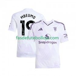 Camisola 2º Equipamento Manchester United Bryan Mbeumo 19 2025-2026 Manga Curta ,Homem
