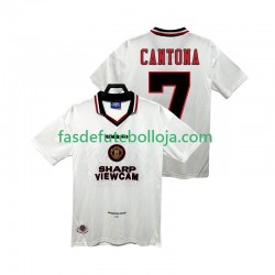 Camisola 2º Equipamento Manchester United CANTONA 7 1996 1997 Manga Curta Retro ,Homem