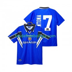 Camisola 3º Equipamento Manchester United CANTONA 7 1996 1998 Manga Curta Retro ,Homem