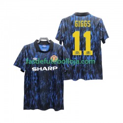 Camisola 1º Equipamento Manchester United GIGGS 11 1993 Manga Curta Retro ,Homem