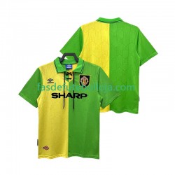 Camisola 2º Equipamento Manchester United 1992 1994 Manga Curta Retro ,Homem