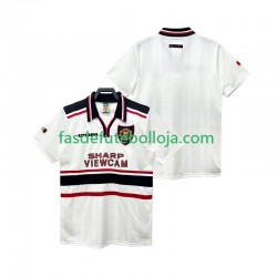 Camisola 2º Equipamento Manchester United 1998 1999 Manga Curta Retro ,Homem