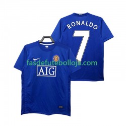 Camisola 3º Equipamento Manchester United Ronaldo 7 2009 2008 Manga Curta Retro ,Homem