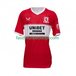 Camisola 1º Equipamento Middlesbrough 2025-2026 Manga Curta ,Homem
