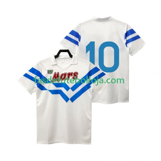 Camisola 2º Equipamento Napoli 10 1988 1989 Manga Curta Retro ,Homem
