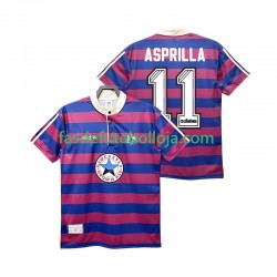 Camisola 2º Equipamento Newcastle United ASPRILLA 11 1995 1997 Manga Curta Retro ,Homem