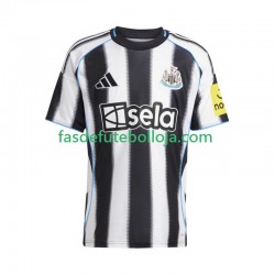 Camisola 1º Equipamento Newcastle United 2025-2026 Manga Curta ,Homem