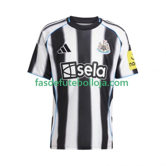 Camisola 1º Equipamento Newcastle United 2025-2026 Manga Curta ,Homem