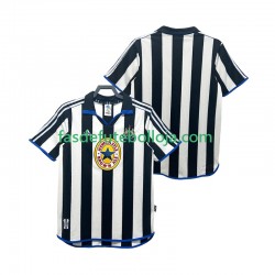 Camisola 1º Equipamento Newcastle United 2000 1999 Manga Curta Retro ,Homem