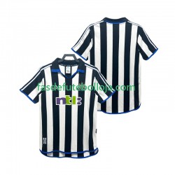Camisola 1º Equipamento Newcastle United 2000 2001 Manga Curta Retro ,Homem