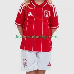 Camisola 1º Equipamento Nottingham Forest 2025-2026 Manga Curta ,Criança