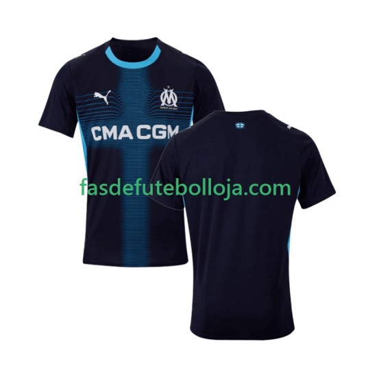 Camisola 2º Equipamento Olympique de Marseille 2025-2026 Manga Curta ,Homem