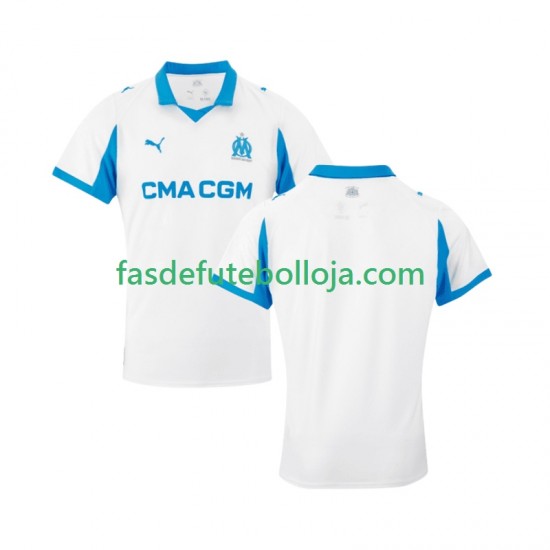Camisola 1º Equipamento Olympique de Marseille 2025-2026 Manga Curta ,Homem