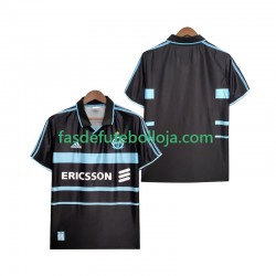 Camisola 3º Equipamento Olympique de Marseille 2000 1999 Manga Curta Retro ,Homem