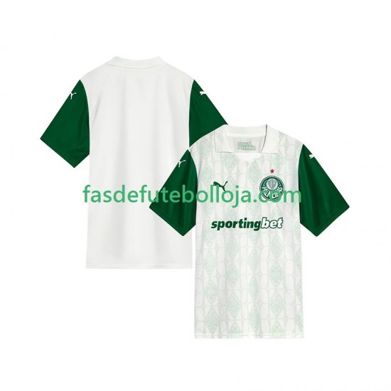 Camisola 2º Equipamento Palmeiras 2025-2026 Manga Curta ,Homem