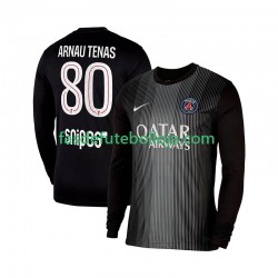 Camisola Guarda-redes 1º Equipamento Paris Saint-Germain Arnau Tenas 80 2025-2026 Manga Comprida ,Homem