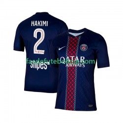 Camisola 1º Equipamento Paris Saint-Germain Hakimi 2 2025-2026 Manga Curta ,Homem