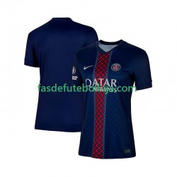 Camisola 1º Equipamento Paris Saint-Germain 2025-2026 Manga Curta ,Feminina