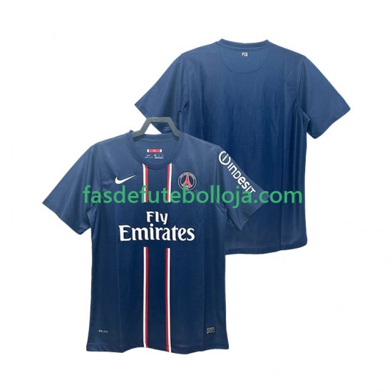 Camisola 1º Equipamento Paris Saint-Germain 2012 2013 Manga Curta Retro ,Homem