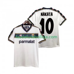 Camisola 2º Equipamento Parma NAKATA 10 2003 2002 Manga Curta Retro ,Homem