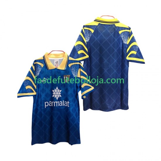 Camisola 2º Equipamento Parma 1995 1996 Manga Curta Retro ,Homem