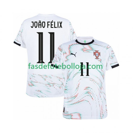 Camisola 2º Equipamento Seleção Portuguesa Joao Felix 11 2025-2026 Manga Curta ,Homem