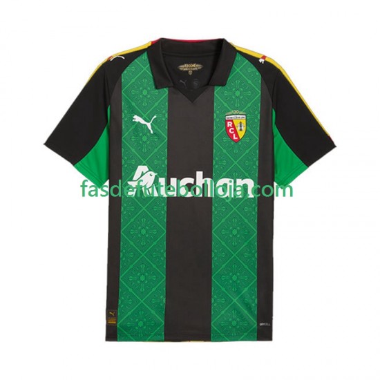 Camisola 2º Equipamento RC Lens 2025-2026 Manga Curta ,Homem