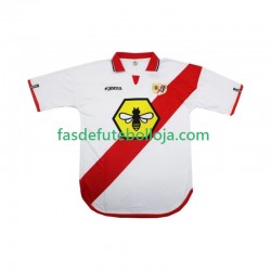 Camisola 1º Equipamento Rayo Vallecano 2000 2001 Manga Curta Retro ,Homem