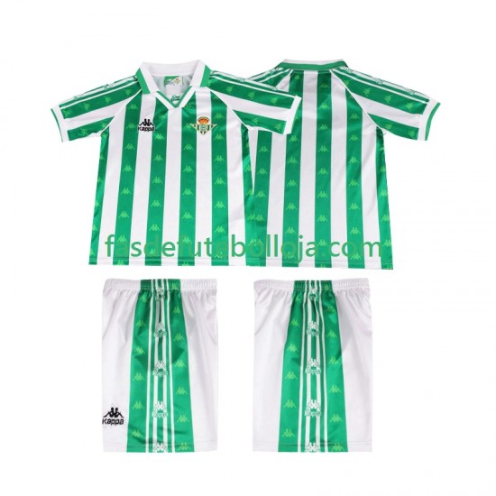 Camisola 1º Equipamento Real Betis 1996 1997 Manga Curta Retro ,Criança