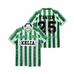 Camisola 1º Equipamento Real Betis FINIDI 25 1995 1996 Manga Curta Retro ,Homem