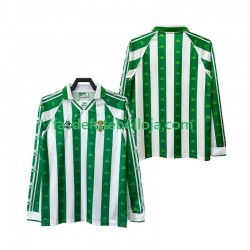 Camisola 1º Equipamento Real Betis 1996 1997 Manga Comprida Retro ,Homem