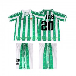 Camisola 1º Equipamento Real Betis Tomas Olias 20 1996 1997 Manga Curta Retro ,Criança