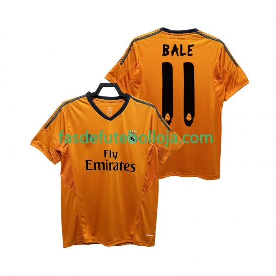 Camisola 3º Equipamento Real Madrid BALE 11 2013 2014 Manga Curta Retro ,Homem