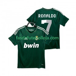 Camisola 3º Equipamento Real Madrid Cristiano Ronaldo 7 2012 2013 Manga Curta Retro ,Homem