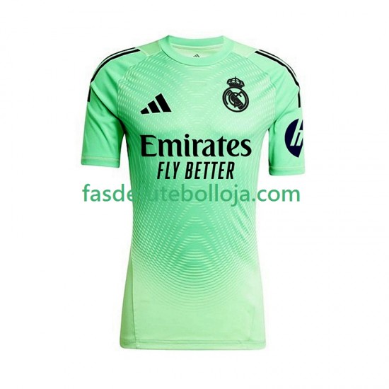 Camisola Guarda-redes 2º Equipamento Real Madrid 2025-2026 Manga Curta ,Homem