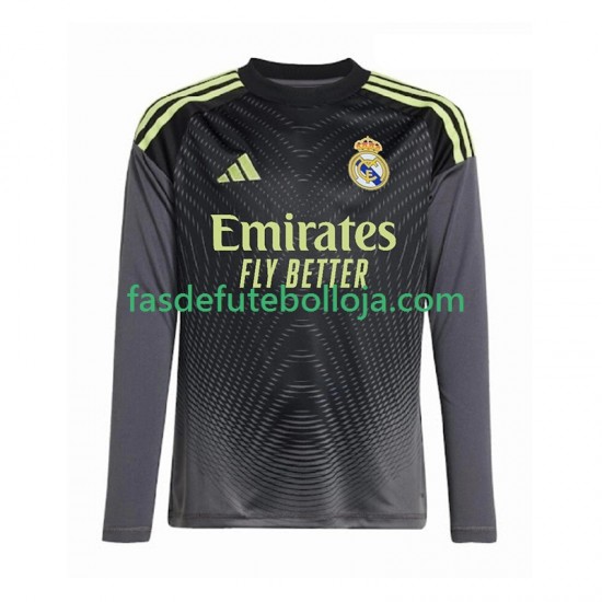 Camisola Guarda-redes 3º Equipamento Real Madrid 2025-2026 Manga Comprida ,Homem