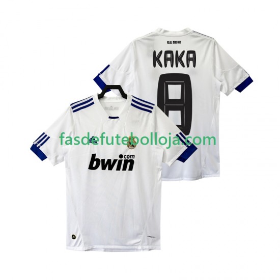 Camisola 1º Equipamento Real Madrid KAKA 8 2011 2010 Manga Curta Retro ,Homem