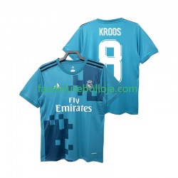 Camisola 3º Equipamento Real Madrid KROOS 8 2017 2018 Manga Curta Retro ,Homem