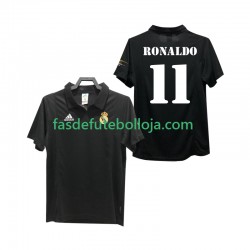Camisola 2º Equipamento Real Madrid RONALDO 11 2003 2002 Manga Curta Retro ,Homem