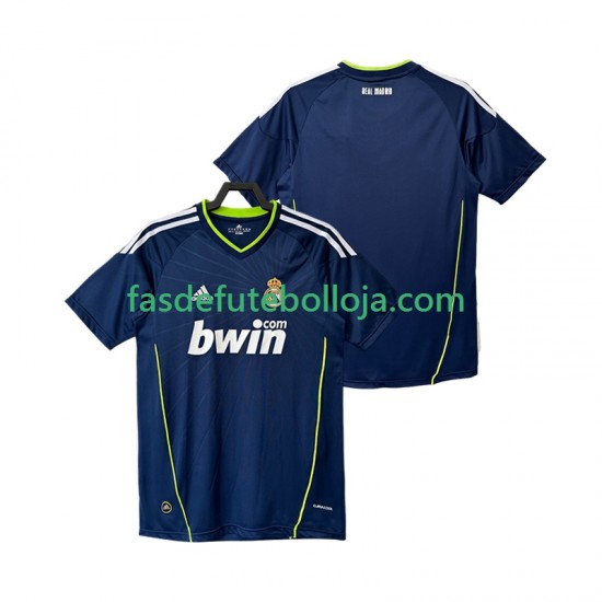 Camisola 2º Equipamento Real Madrid 2011 2010 Manga Curta Retro ,Homem