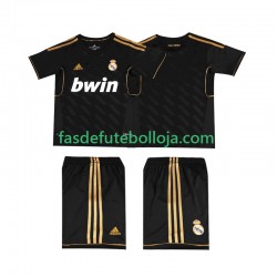 Camisola 2º Equipamento Real Madrid 2012 2011 Manga Curta Retro ,Criança