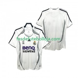 Camisola 1º Equipamento Real Madrid 2007 2006 Manga Curta Retro ,Homem