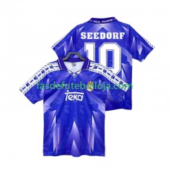 Camisola 2º Equipamento Real Madrid SEEDORF 10 1996 1997 Manga Curta Retro ,Homem