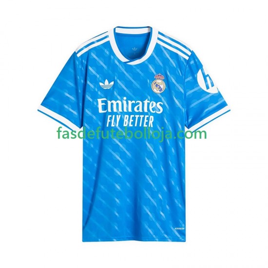 Camisola 3º Equipamento Real Madrid 2025-2026 Manga Curta ,Homem