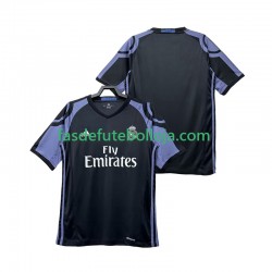 Camisola 3º Equipamento Real Madrid 2016 2017 Manga Curta Retro ,Homem