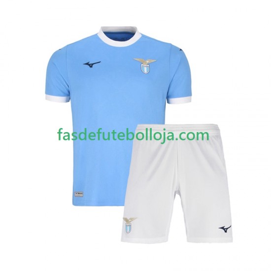 Camisola 1º Equipamento SS Lazio 2025-2026 Manga Curta ,Criança